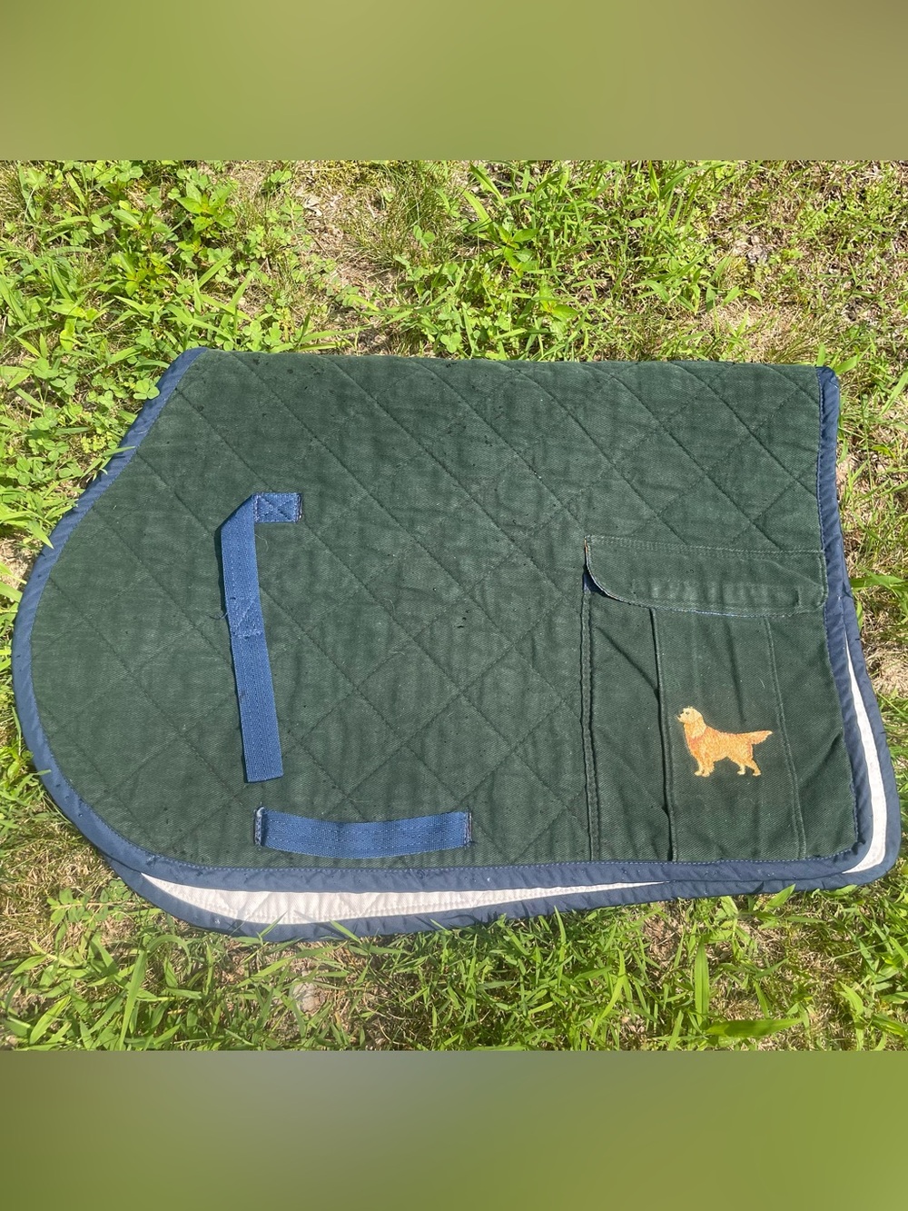 Golden Retriever Trail Saddle Pad